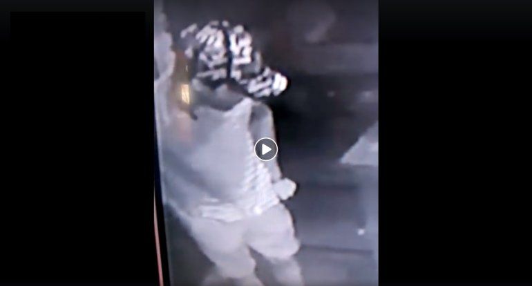 Video: un ladrÃ³n entrÃ³ a robar a unas cabaÃ±as entrerrianas y quedÃ³ filmado