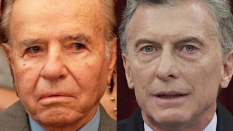 Una gacetilla de Presidencia confundió a Macri con Menem ...
