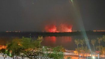La Municipalidad de Paraná presentó la denuncia penal por el incendio en la isla Puente