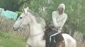 video: a caballo, disparo contra mujeres en concordia