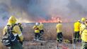 delta: 170 brigadistas trabajan para combatir los incendios
