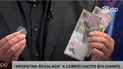 como explica la tv boliviana la devaluacion del peso argentino