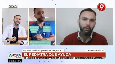 Salud: Federico Díaz, el pediatra influencer
