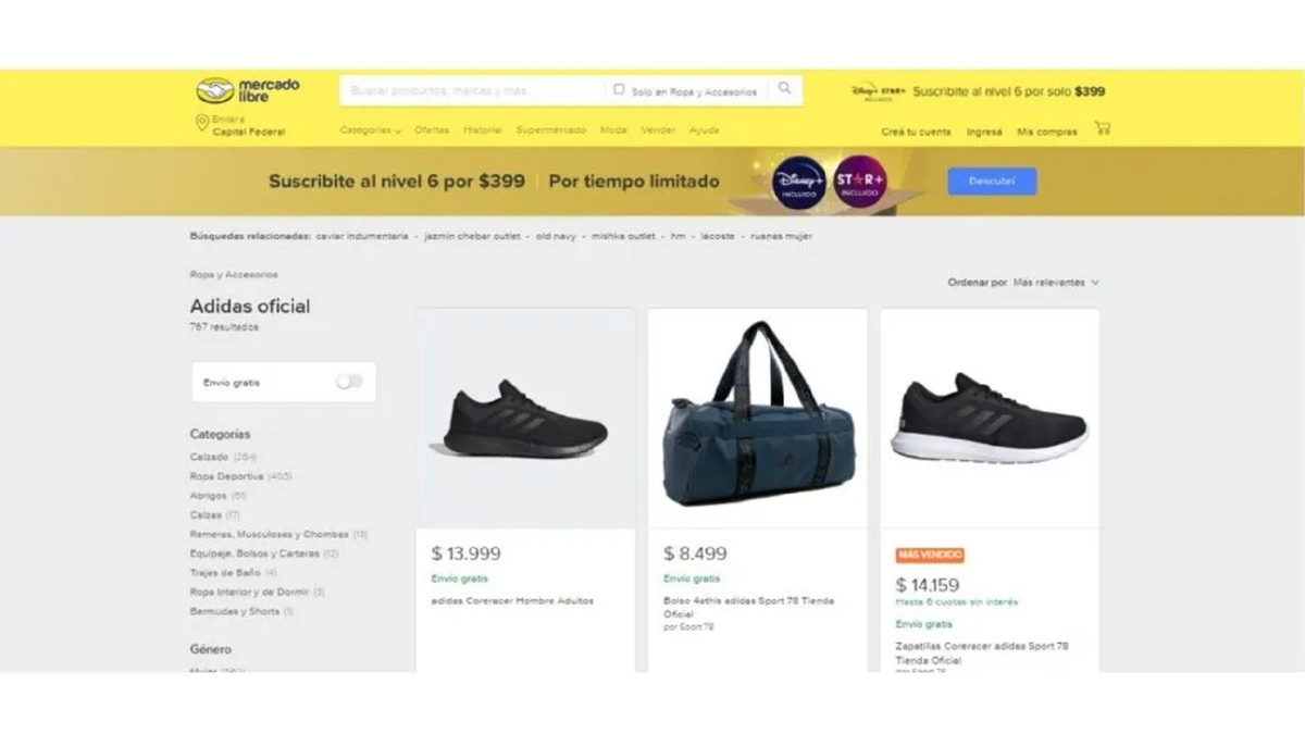mil social En honor Por un error en Mercado Libre, Adidas vendió zapatillas a $3.000