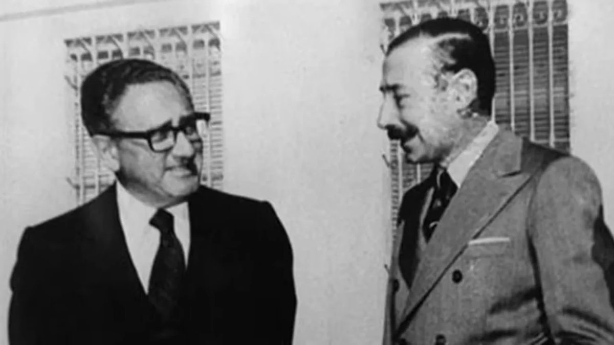 Fue clave el apoyo que le dio Henry Kissinger a la dictadura de Videla.