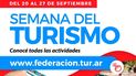 federacion se prepara para la semana del turismo