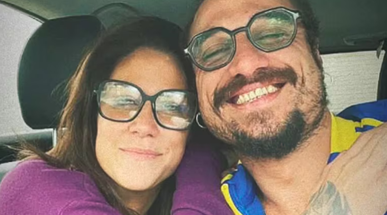 Daniel Osvaldo y Daniela Ballester confirmaron su romance con una romántica  foto