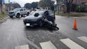 parana: hospitalizaron a un joven tras choque en moto