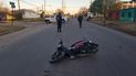 parana: hospitalizaron a dos motociclistas que chocaron