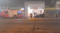 parana: se incendio un auto en plena avenida ramirez